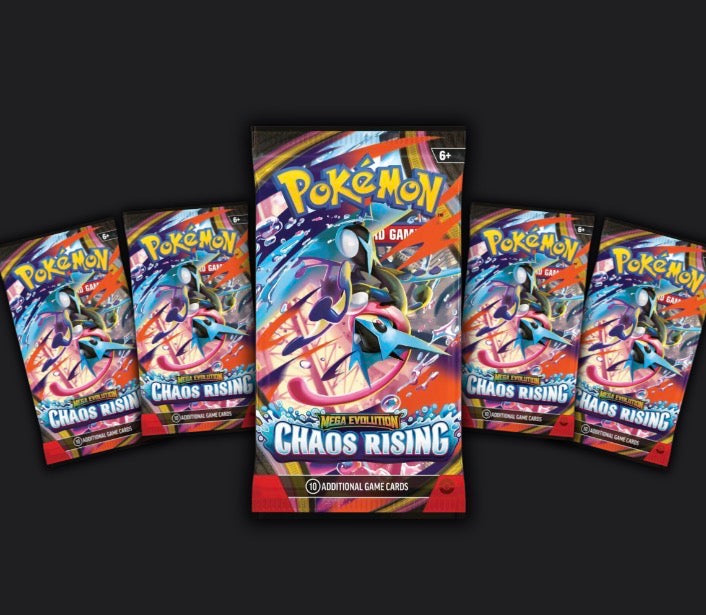 Pokemon Chaos Rising 5 Packs